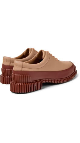 WOMEN'S PIX BROWN LEATHER SHOES 