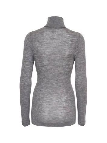 WOOLEN LOLA IN GREY MELANGE