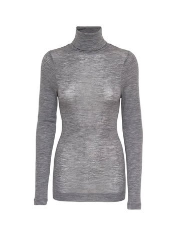 WOOLEN LOLA IN GREY MELANGE
