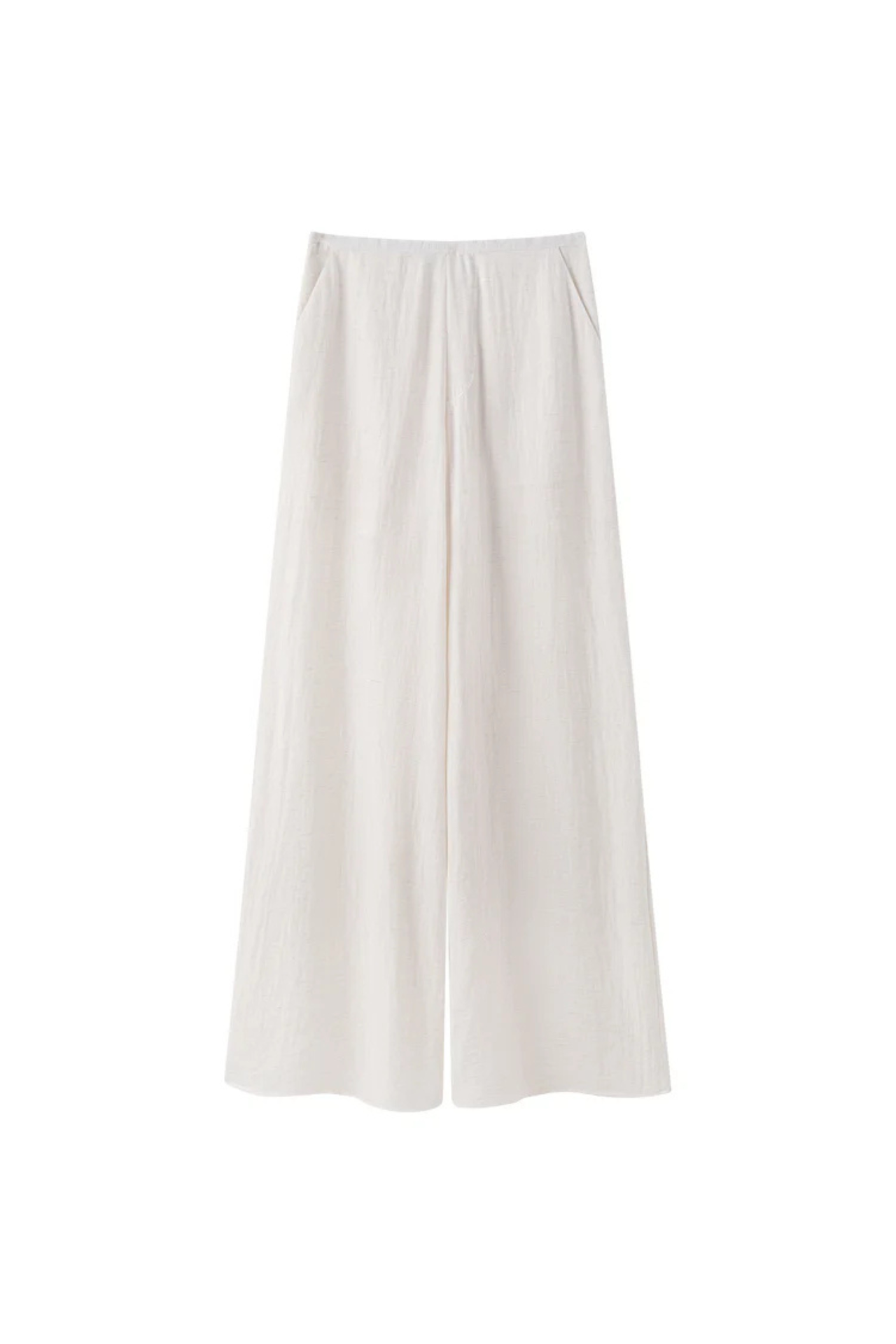 AMANI WIDE LEG TROUSERS OAT