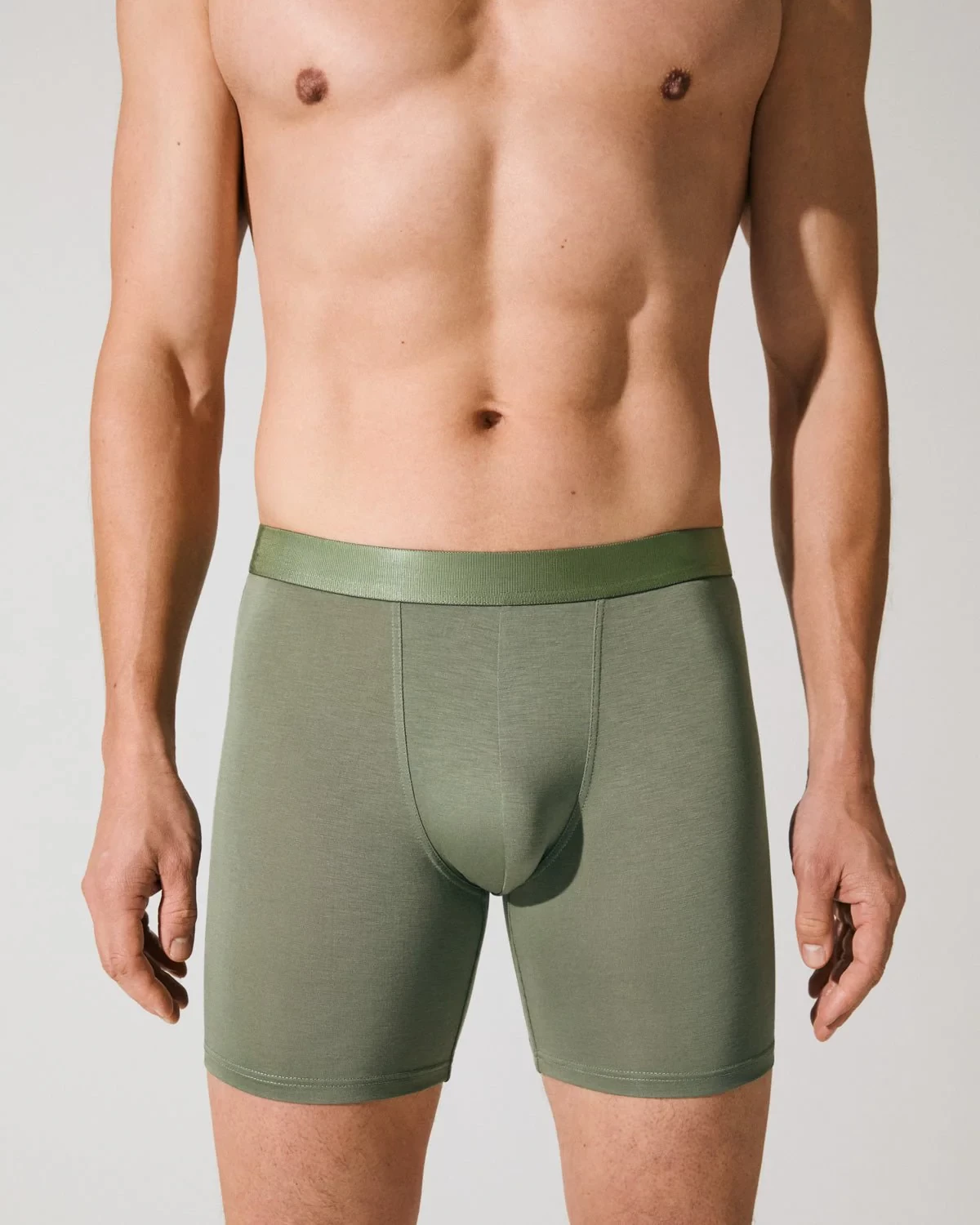 M - BOXER BRIEF LONG SAGE