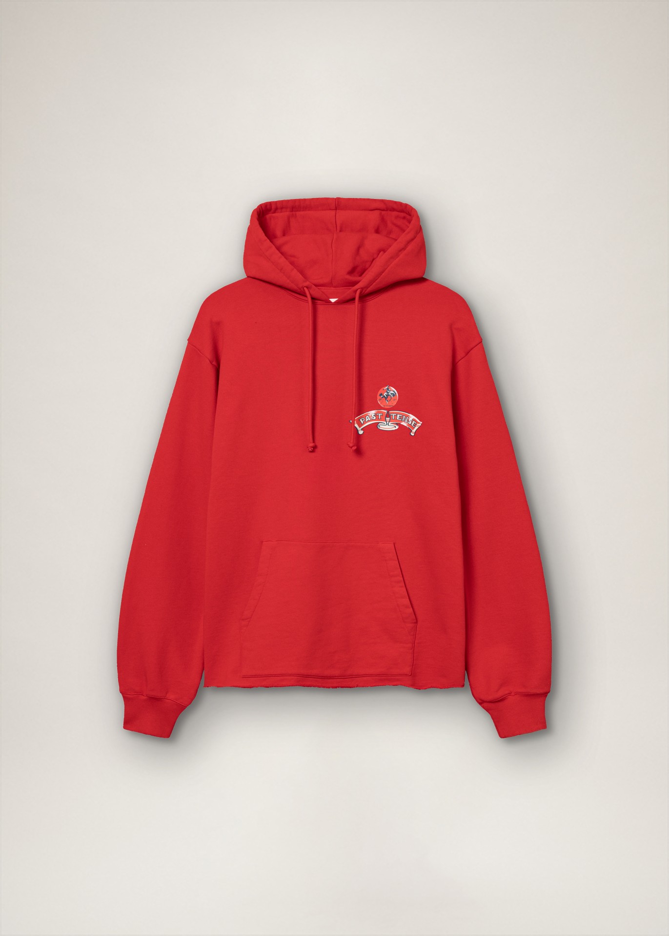 BREWING HOODIE IN RED