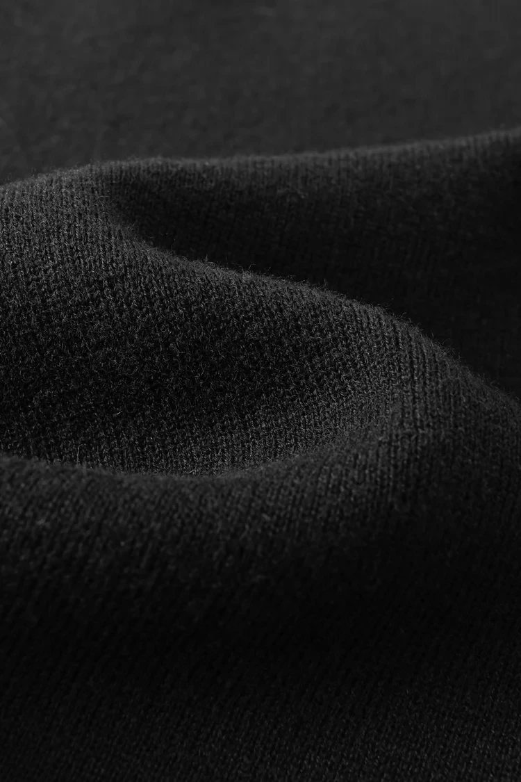 CAPRI ZIPPER TANK IN BLACK