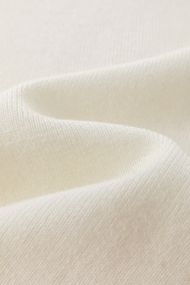 CAPRI ZIPPER TANK IN WHITE