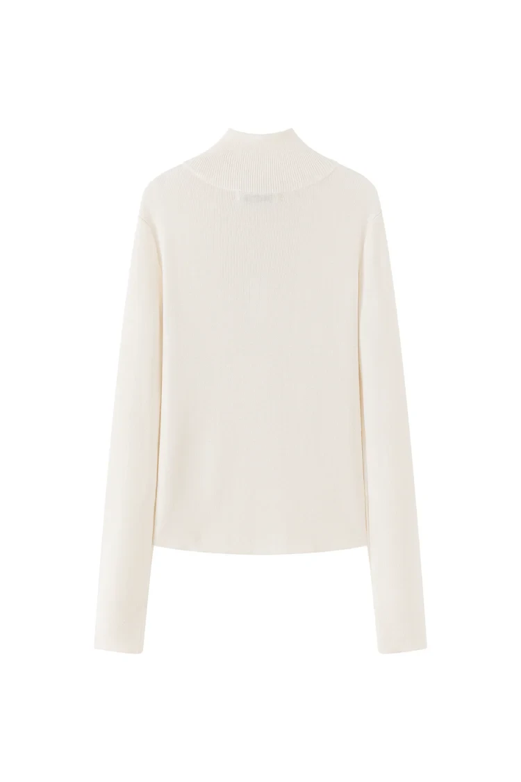 CAPRI ZIPPER TANK IN WHITE