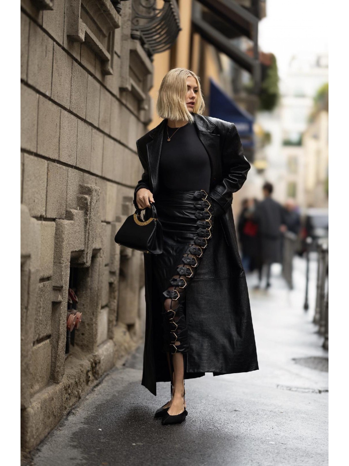 DAHLIA SKIRT IN BLACK