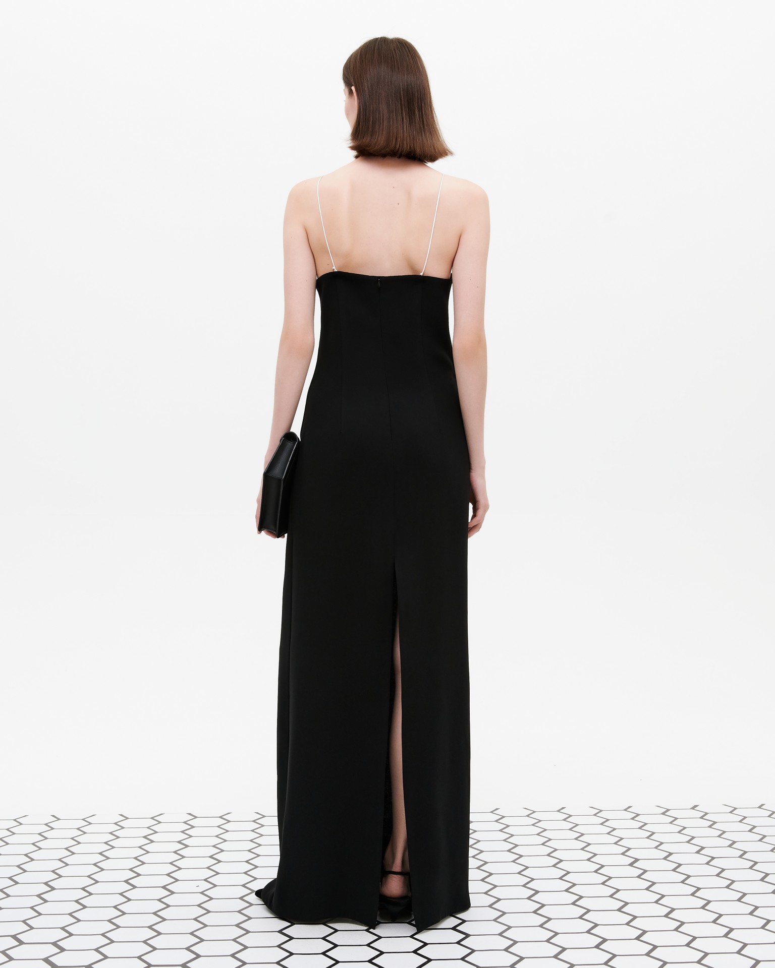 HONEYCOMB BICOLOR DRESS GOLD 