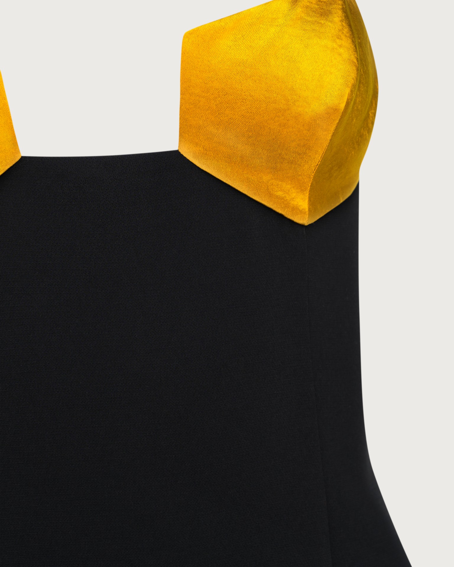 HONEYCOMB BICOLOR DRESS GOLD 