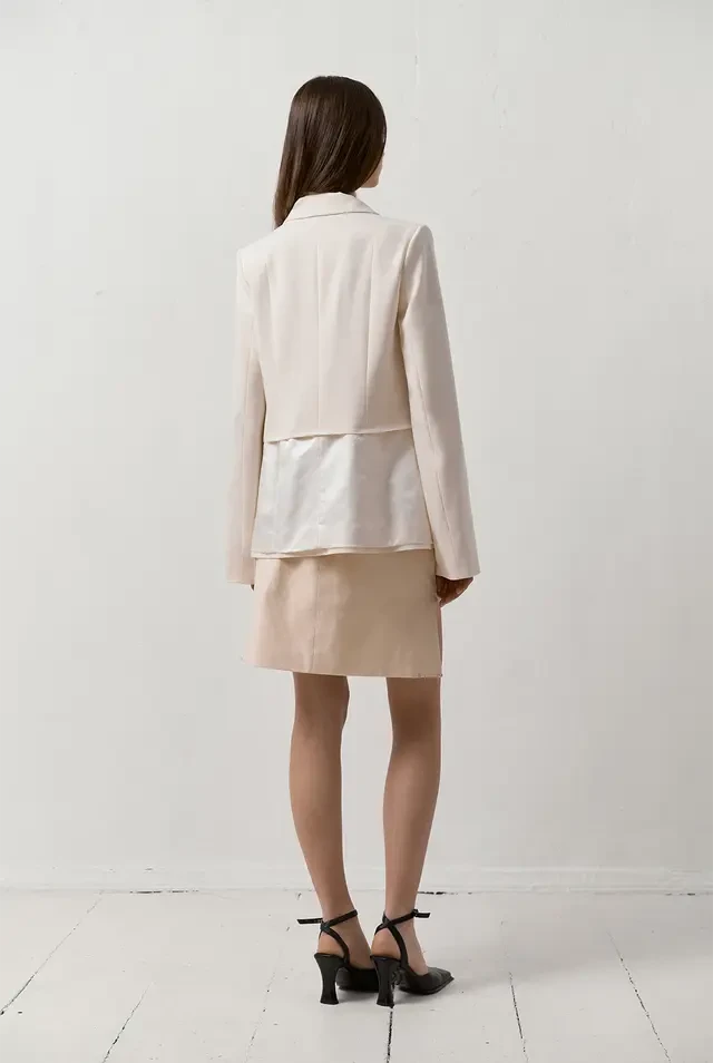 JACKET IN IVORY 