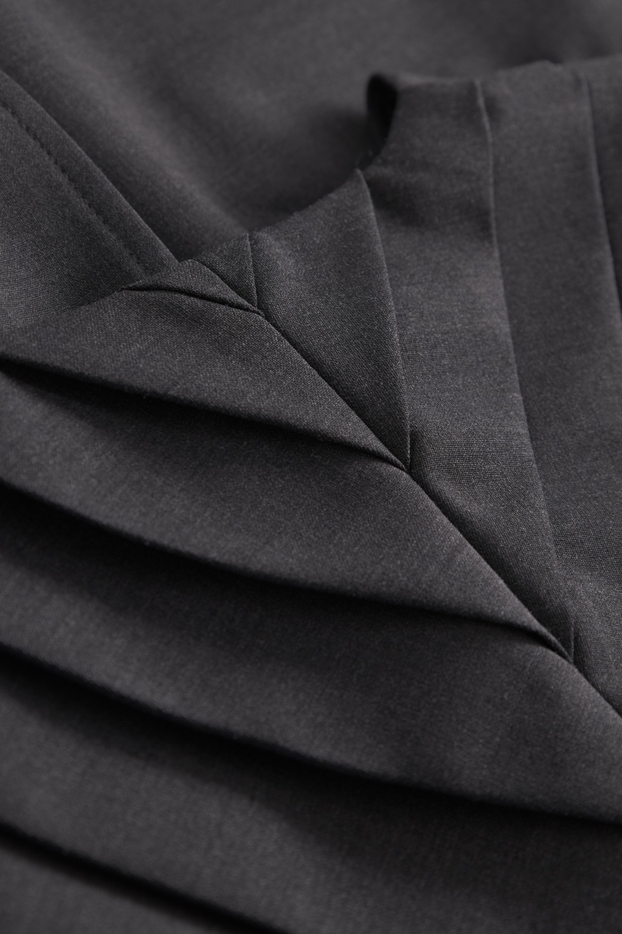 JUNO JACKET IN DARK GREY MELANGE