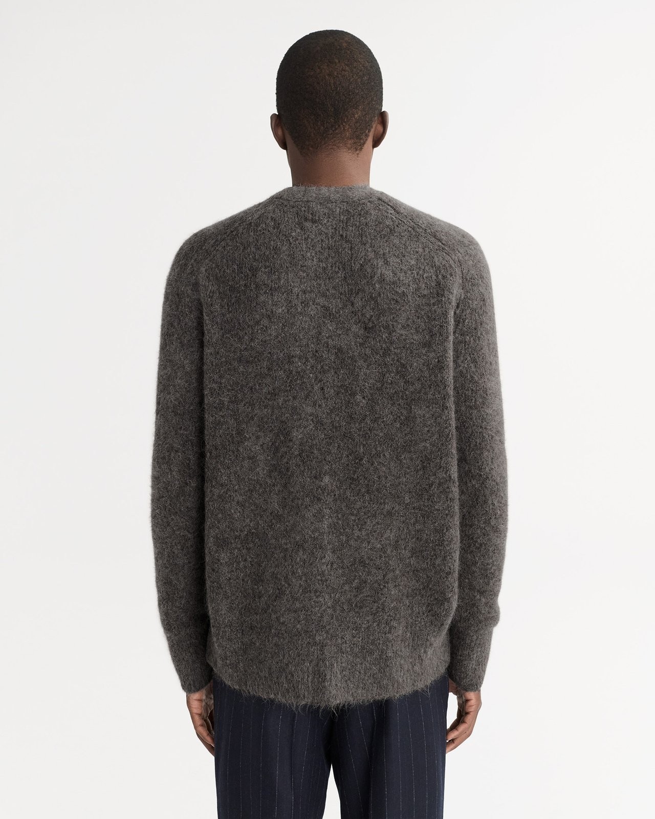 MEN'S ALPACA CARDIGAN WOOD