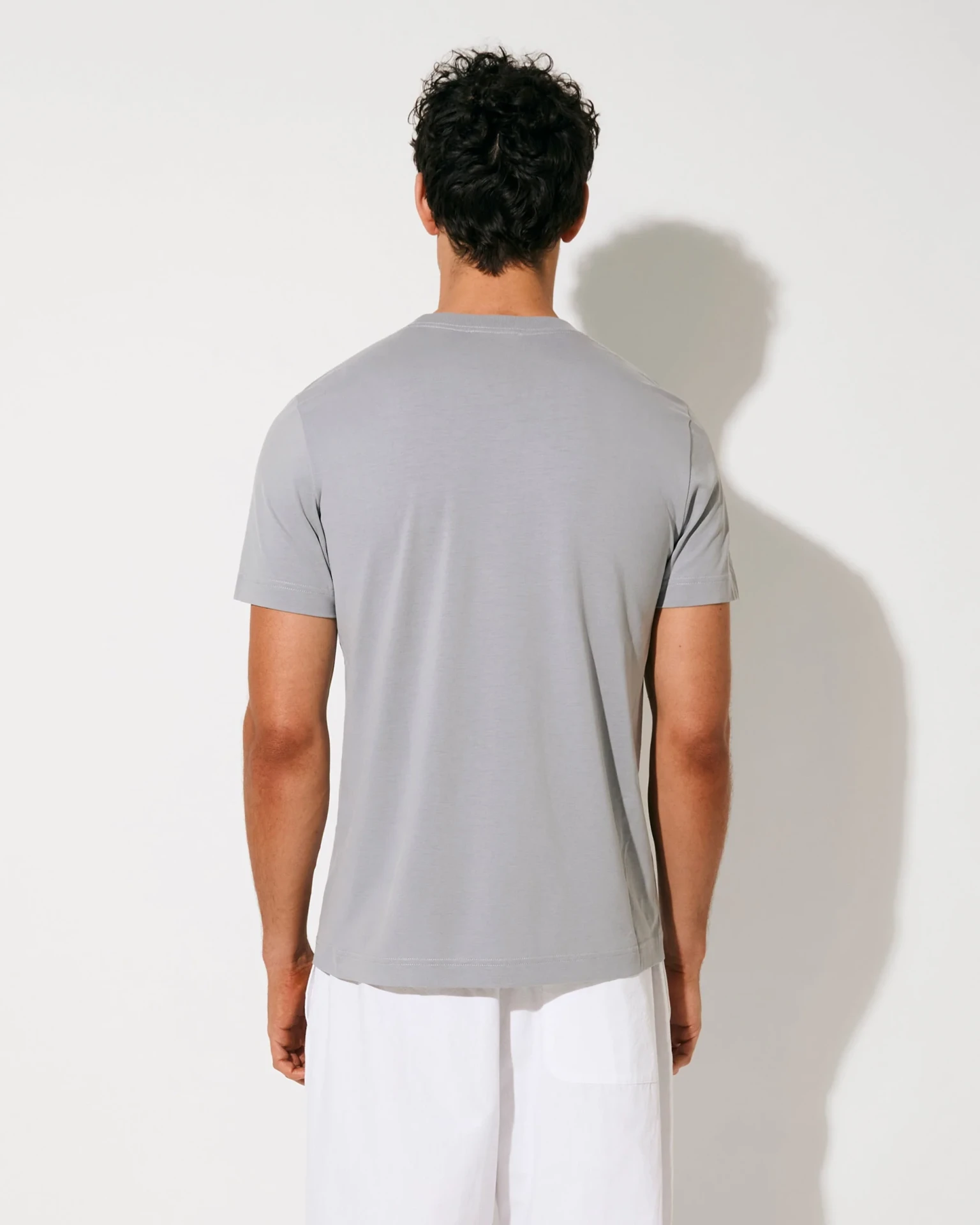 M - MIDWEIGHT T-SHIRT  CEMENT