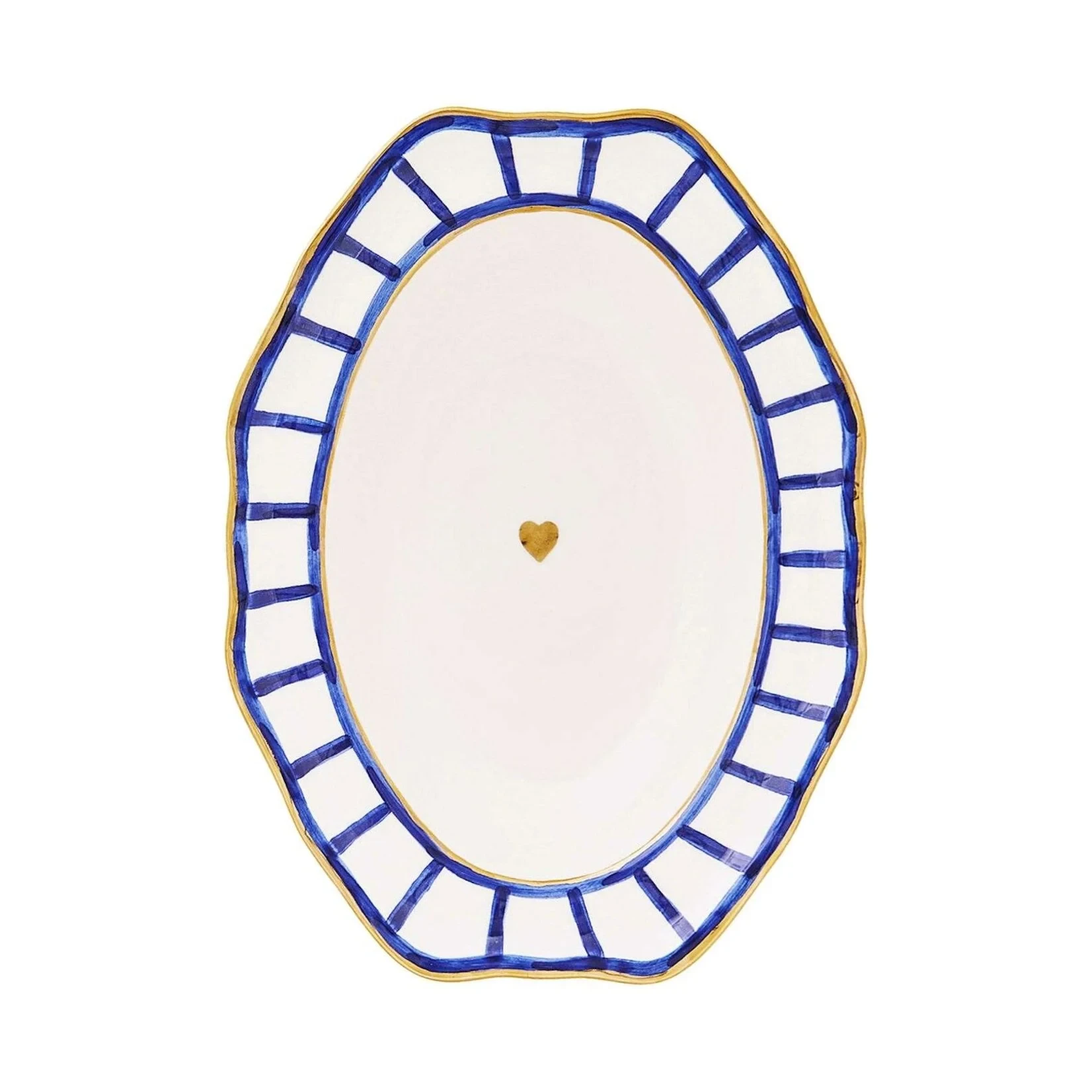 OVAL SOUP PLATE RABBIT AW25 MULTI