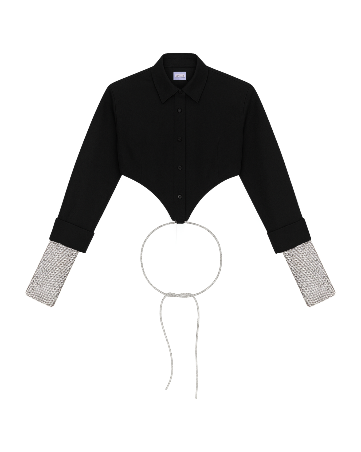 REDESIGNED SHIRT 154 IN BLACK