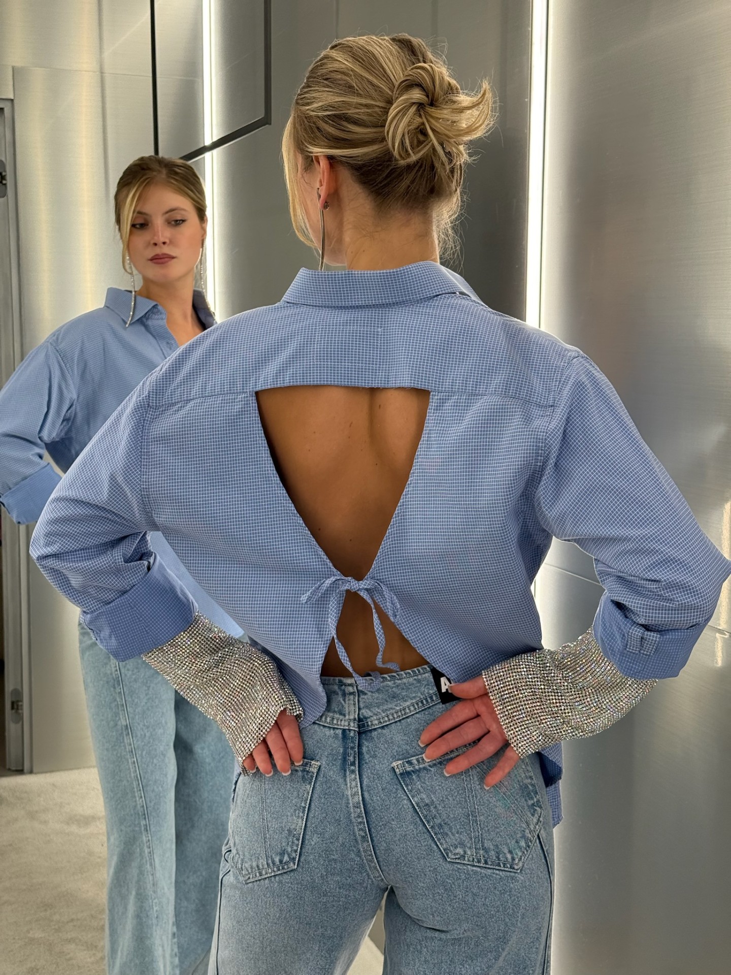 REDESIGNED SHIRT 156 IN BLUE CELL