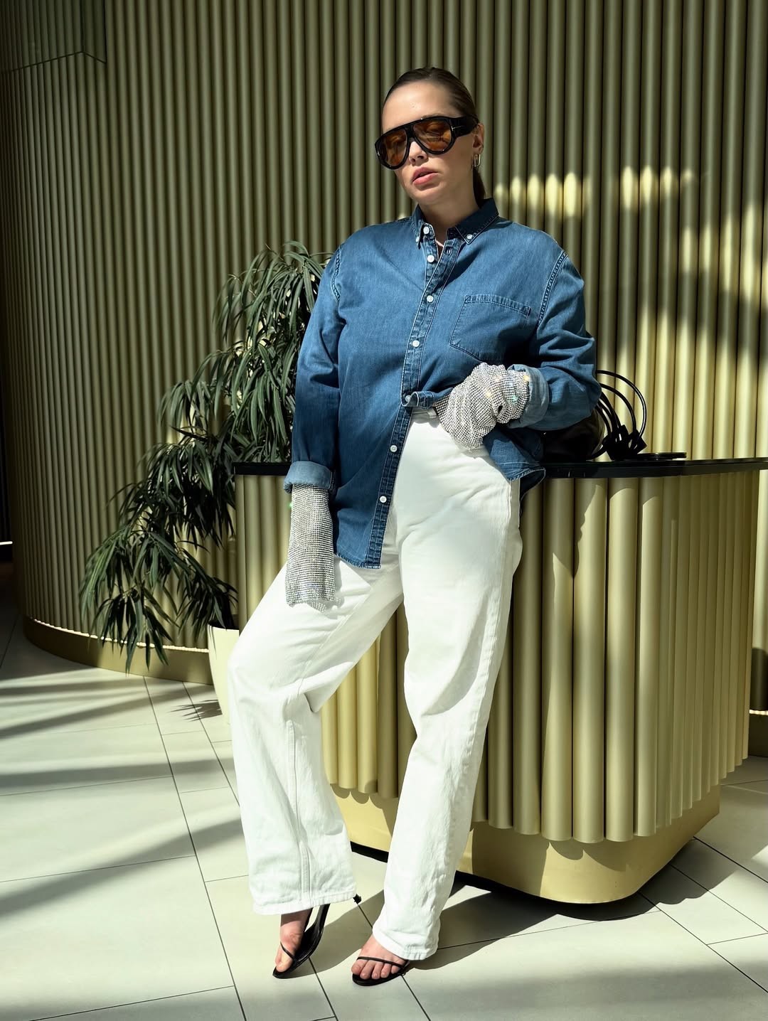 REDESIGNED SHIRT 156 IN LIGHT DENIM