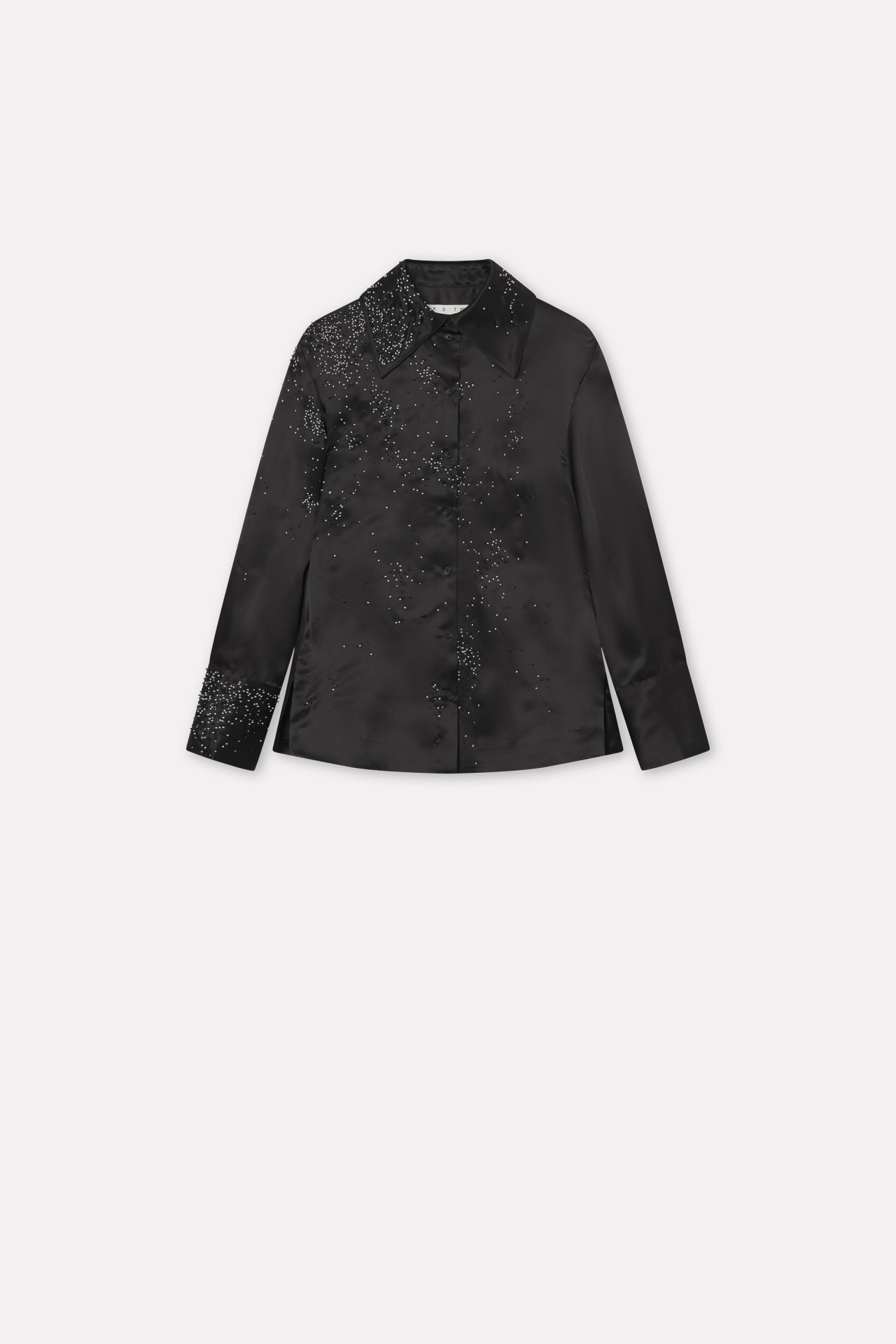 SALL SILK SHIRT IN BLACK