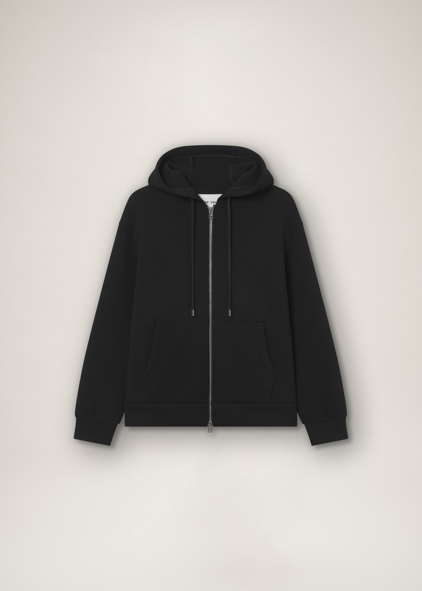 SCUBA HOODED SWEATSHIRT BLACK