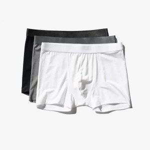 M - 3X BOXER BRIEFS Black/SkyGrey/White
