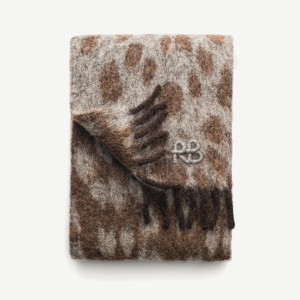 SCARF IN BEIGE/BROWN