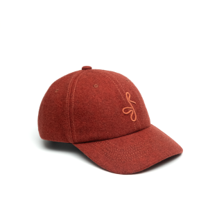 BASEBALL CAP IN BURGUNDY 