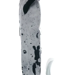 PANTS ''BLACK AND WHITE MELANGE''