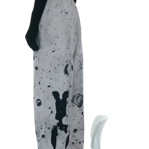 PANTS ''BLACK AND WHITE MELANGE''