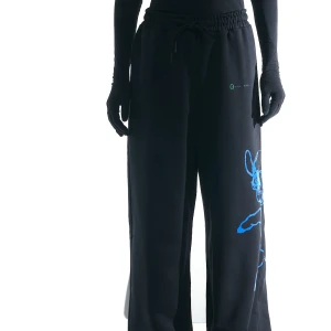 PANTS “TEMPORARY STUFF” IN BLACK