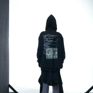 ZIP HOODIE “CHUNKS OF COLOPHON”