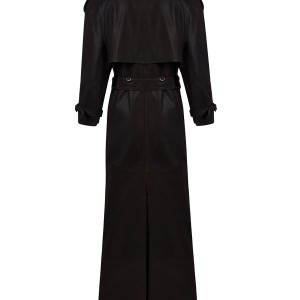 MIREIA TRENCH COAT IN BROWN 