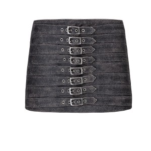 DITA MICRO SKIRT IN VINTAGE GREY