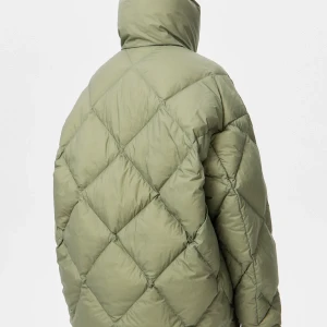 PUFFER JACKET OLIVE GREEN
