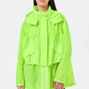 LIGHT EMBER COAT NEON YELLOW 