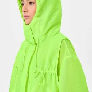 LIGHT EMBER COAT NEON YELLOW 