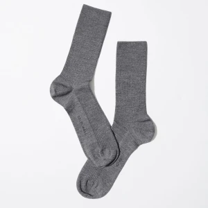 WOOL RIB SOCKS