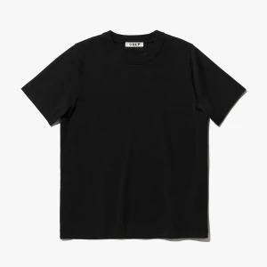 W - T-SHIRT HEAVYWEIGHT IN BLACK