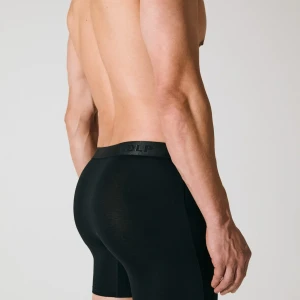 M - BOXER BRIEF LONG IN BLACK