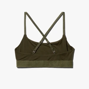 W-SCOOP BRALETTE OLIVE GREEN