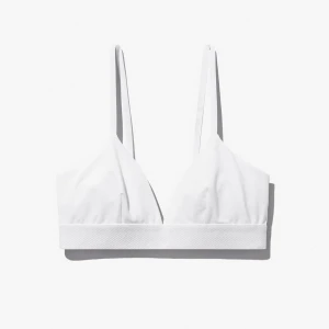 W-TRIANGLE BRALETTE WHITE 