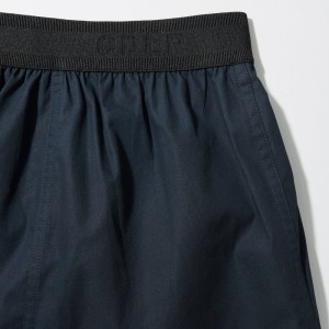 COTTON WOVEN BOXER SHORTS CLASSIC NAVY