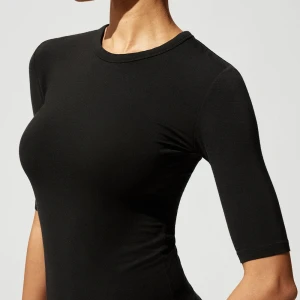 W-WOOL T-SHIRT BLACK