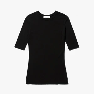 W-WOOL T-SHIRT BLACK