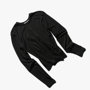 W-LW LS T-SHIRT BLACK