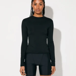 W-LW LS T-SHIRT BLACK