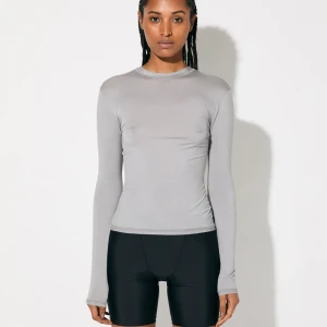 W-LW LS T-SHIRT CEMENT