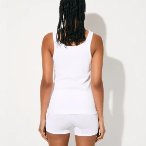 W-RIB TANK TOP WHITE