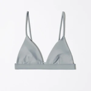 W - TRIANGLE TOP AND BIKINI BRIEF IN SLATE