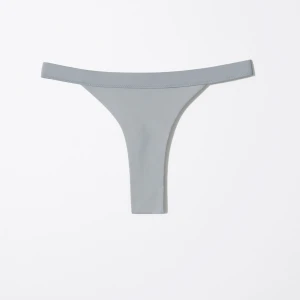 W - TRIANGLE TOP AND BIKINI BRIEF IN SLATE