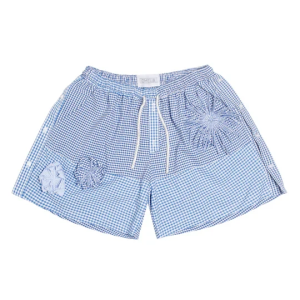 BLUE RECYCLED SHIRT-SHORTS 97 B