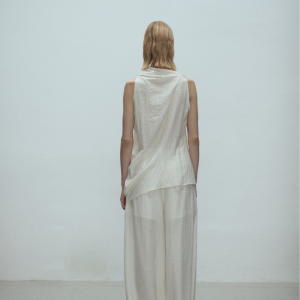 AMANI WIDE LEG TROUSERS OAT